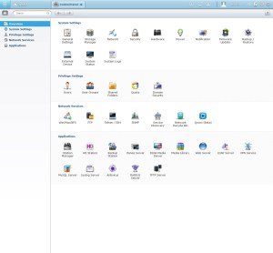 QNAP Control Panel